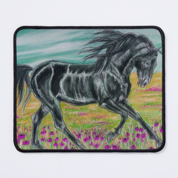 Item preview, Bkack beauty andalusian stallion designed and sold by horseaddicted.