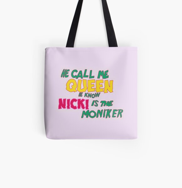 Nicki Minaj Tote Bag Black NWT