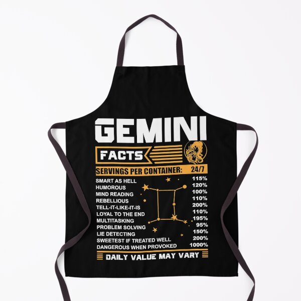 Item preview, Gemini Facts Zodiac Funny Gemini Birthday Gifts designed and sold by vincentalan.