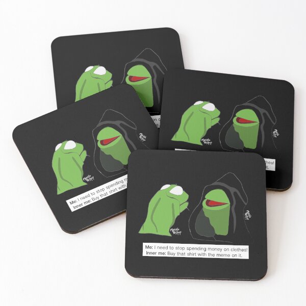 Item preview, Evil Kermit Shopping Habits   designed and sold by VividPixelP.