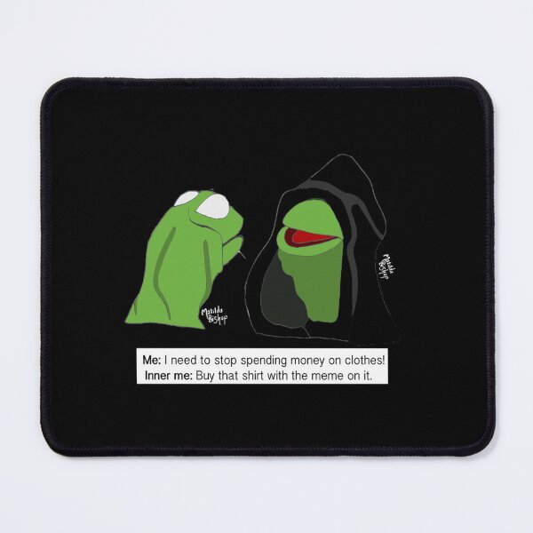 Item preview, Evil Kermit Shopping Habits designed and sold by VividPixelP.