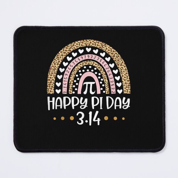 Item preview, Happy Pi Day Shirt Mathematic Math Teacher Leopard Rainbow T-Shirt designed and sold by oglesum.