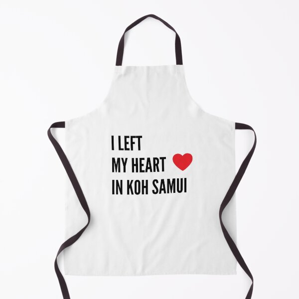 Item preview, I left my heart in Koh Samui shirt - Samui gift, Samui shirt, Vacation shirt, Thailand lover, Thailand traveller designed and sold by NaNapolitano.