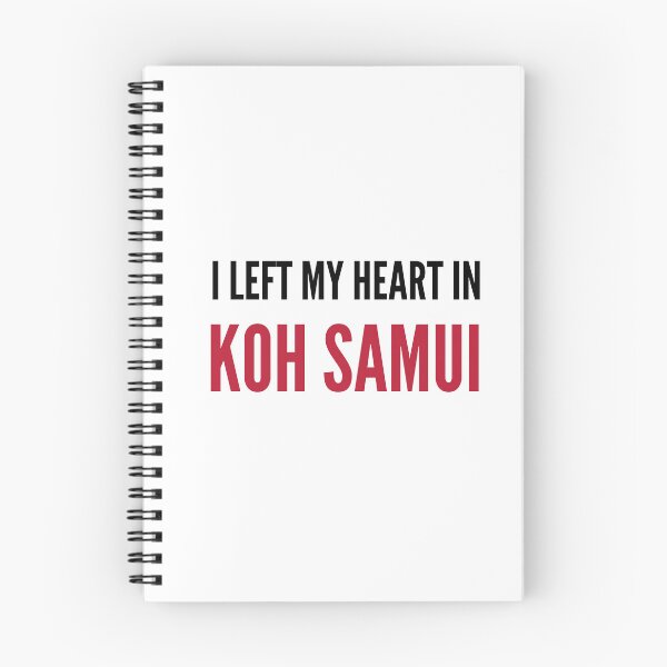 Item preview, I left my heart in Koh Samui shirt - Samui gift, Samui shirt, Vacation shirt, Thailand lover, Thailand traveller designed and sold by NaNapolitano.