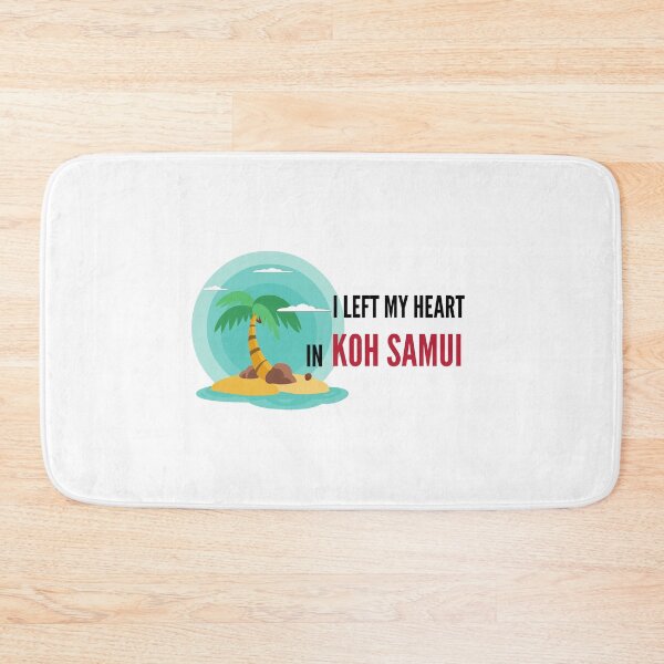Item preview, Copy of I left my heart in Koh Samui shirt - Samui gift, Samui shirt, Vacation shirt, Thailand lover, Thailand traveller designed and sold by NaNapolitano.