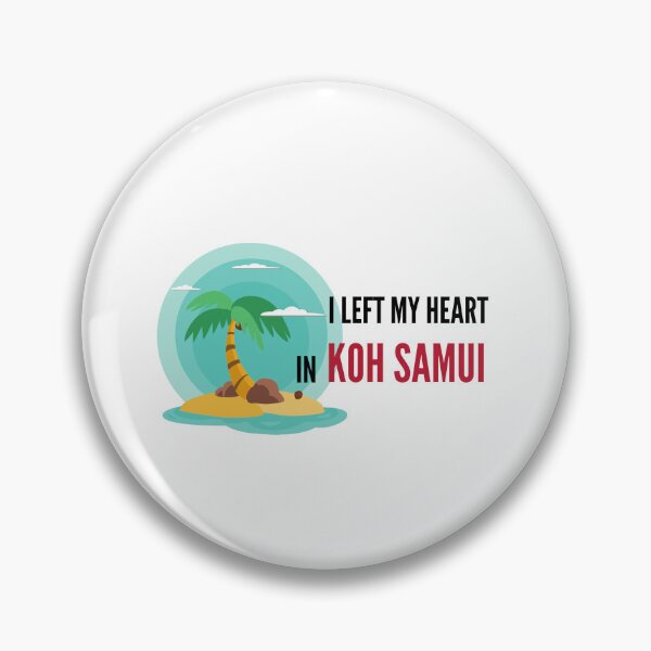 Item preview, Copy of I left my heart in Koh Samui shirt - Samui gift, Samui shirt, Vacation shirt, Thailand lover, Thailand traveller designed and sold by NaNapolitano.