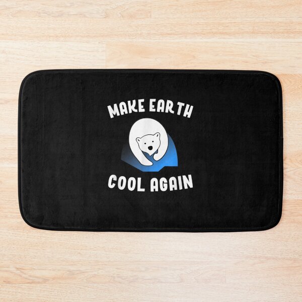 Item preview, Make Earth Cool Again Climate Change Polar Bear Earth Day designed and sold by RobertEllisDC.