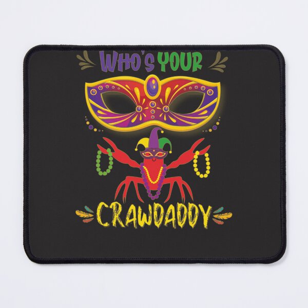 Item preview, Who&x27;s Your Crawdaddy Mardi Gras Crawfish Sticker designed and sold by jbkinn.