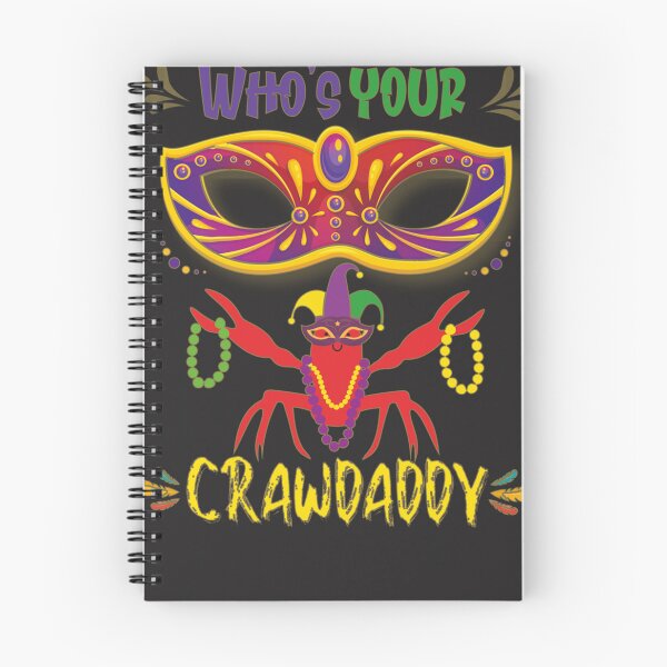 Item preview, Who&x27;s Your Crawdaddy Mardi Gras Crawfish  Sticker designed and sold by jbkinn.