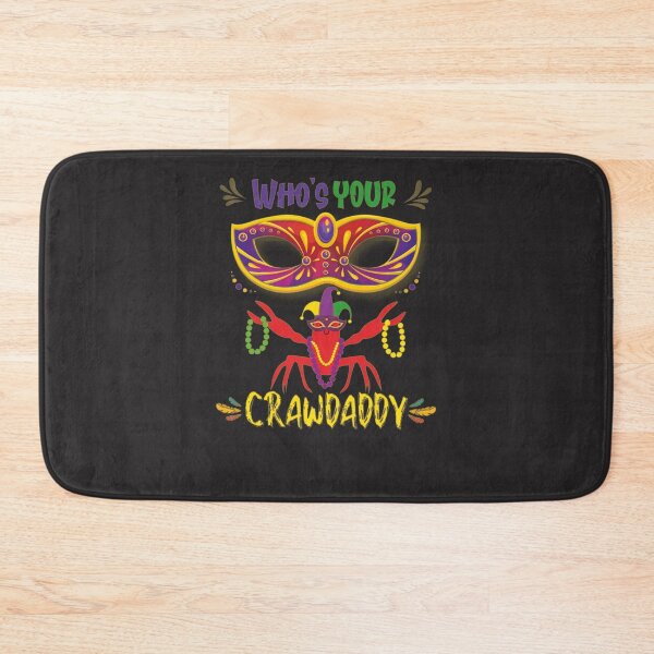 Item preview, Who&x27;s Your Crawdaddy Mardi Gras Crawfish  Sticker designed and sold by jbkinn.
