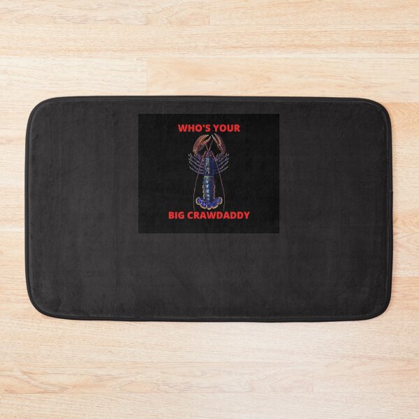 Item preview, WHOS YOUR BIG CRAWDADDY CRAWFISH JESTER BEADS FUNNY MARDI GRAS COSTUME TSHIRT Mouse Pad designed and sold by jbkinn.