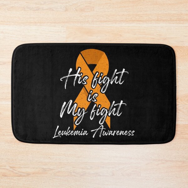 Item preview, leukemia awareness my fight orange ribbon designed and sold by youthingsfind.