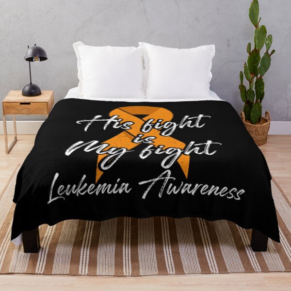 Item preview, leukemia awareness my fight orange ribbon designed and sold by youthingsfind.