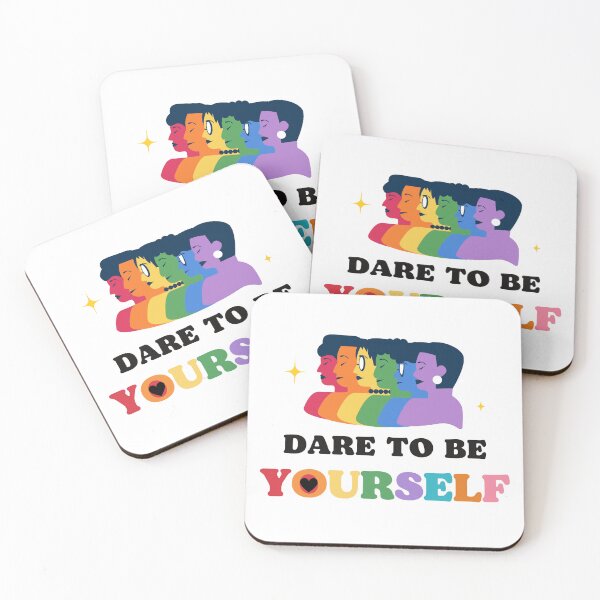 Item preview, Dare To Be Yourself Shirt, LGBT Pride T-shirt designed and sold by Lanna999.