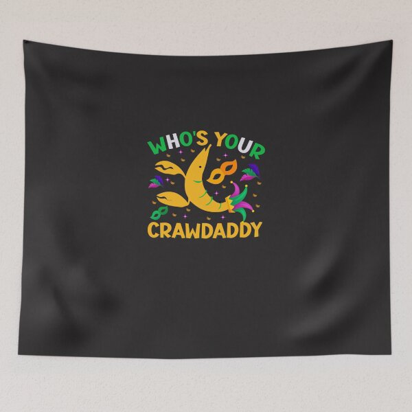 Item preview, Whos Your Crawdaddy - Crawfish Jester Beads Funny Mardi Gras Cap designed and sold by jbkinn.