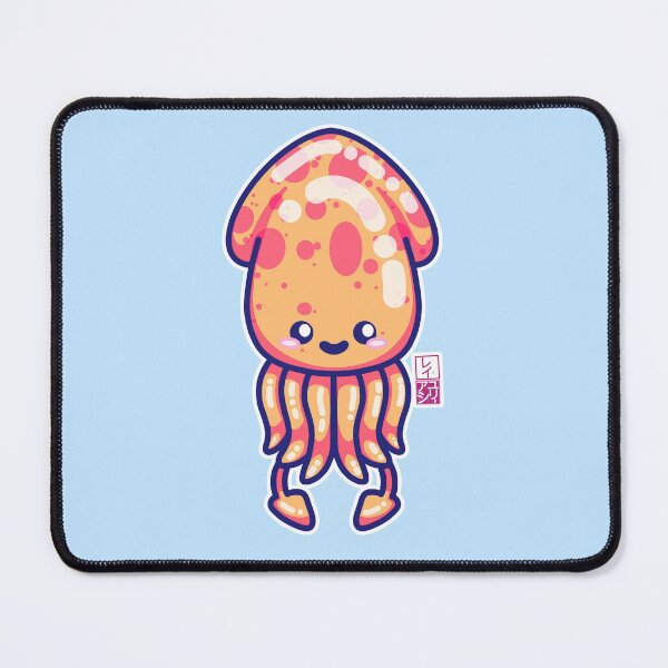 Item preview, Kawaii Squid designed and sold by ShopAshii.