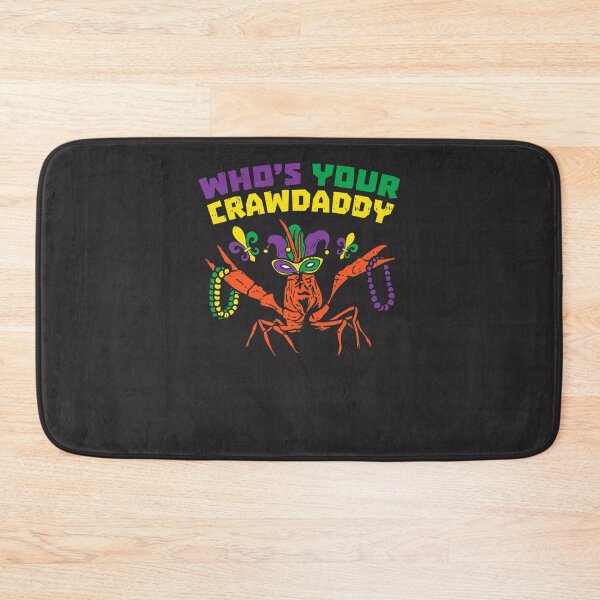 Item preview, Whos Your Crawdaddy Crawfish Jester Beads Funny Mardi Gras Classic designed and sold by jbkinn.