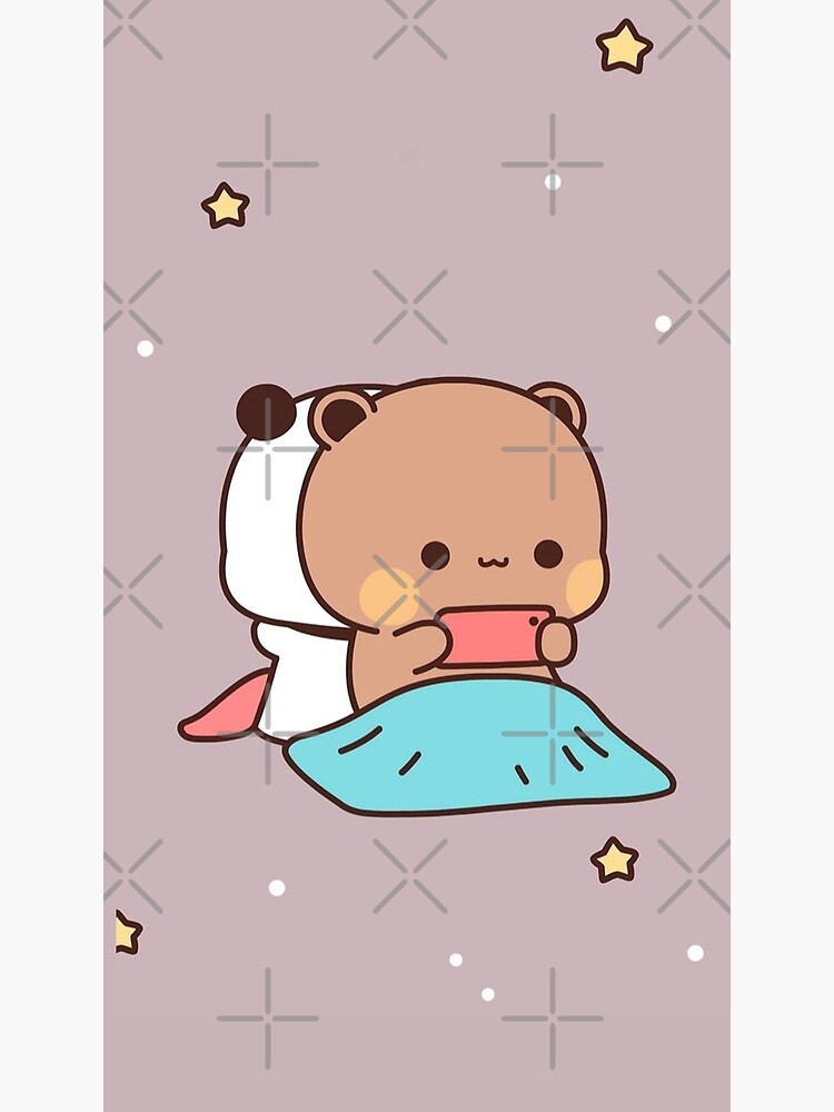 Bubu Is Making A Call With Dudu  Greeting Card for Sale by BlingDotss