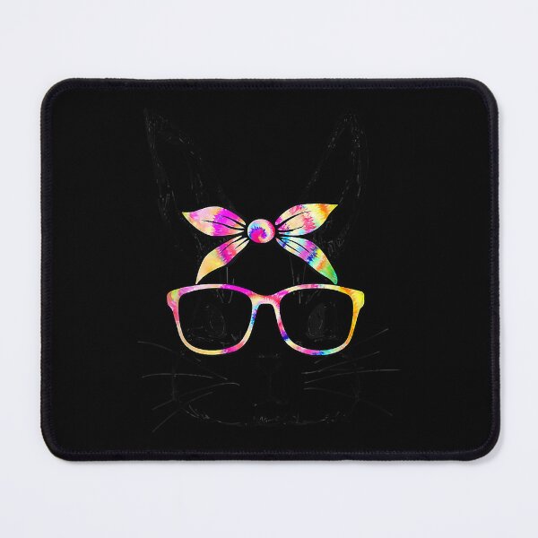 Item preview, Cute Bunny Face Tie Dye Glasses Easter Day Gift Women Girls T-Shirt designed and sold by wagesuqb.