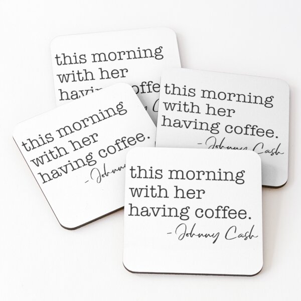 Item preview, This morning with her having coffee designed and sold by Jackaliofficial.