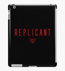 Blade Runner - Replicant - Red Clean iPad Case/Skin