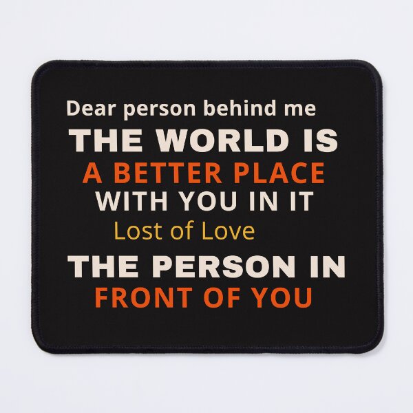 Item preview, Funny Retro Quotes, Dear Person Behind Me vintage  designed and sold by badretop.