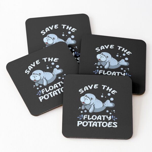 Item preview, Save The Floaty Potatoes T Shirt Earth Day Manatees Gift designed and sold by RobertEllisDC.