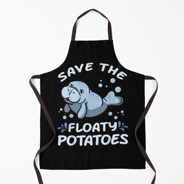 Item preview, Save The Floaty Potatoes T Shirt Earth Day Manatees Gift designed and sold by RobertEllisDC.