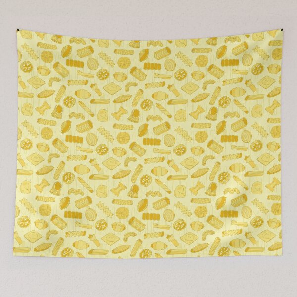 Item preview, Italian Pasta Shapes and Food Pattern designed and sold by HotHibiscus.
