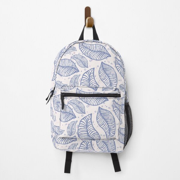 Item preview, Blue Contoure Continuous Leaves Line Wall Art, Mother Earth Mothersday Gift designed and sold by DiensDesign.