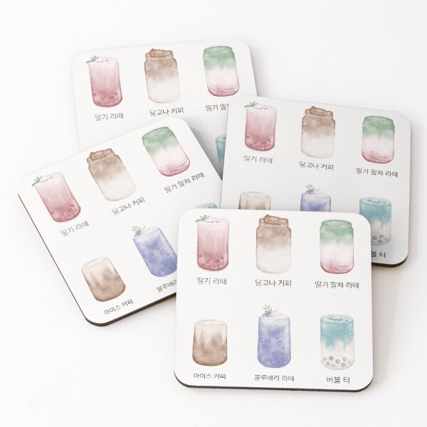 Item preview, Aesthetic Drinks Korean designed and sold by Introvert Corner.