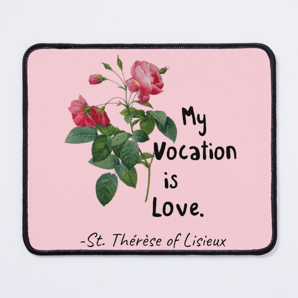 Item preview, Saint Thérèse of Lisieux Christian Quote designed and sold by SabrinaM77.
