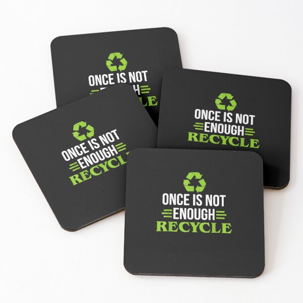 Item preview, Once Is Not Enough Recycle Earth Day Recycling designed and sold by RobertEllisDC.