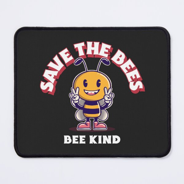 Item preview, Save The Bees Bee Kind designed and sold by Salimah Haji.
