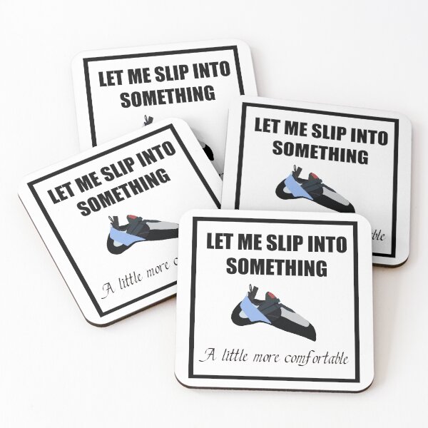 Item preview,  Let me slip into climbing shoes designed and sold by palmwooddesigns.