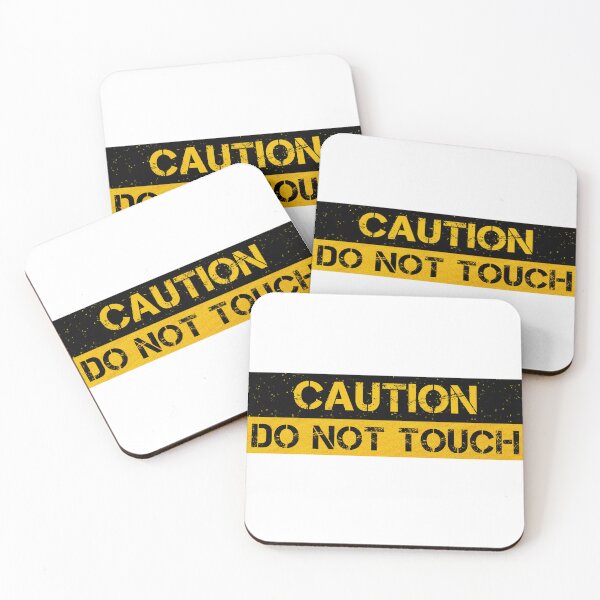 Item preview, Do Not Touch - Caution designed and sold by CAUTION SHOP.