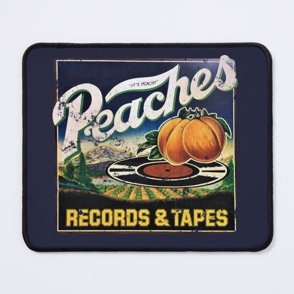 Item preview, Peaches Records designed and sold by Retrorockit.