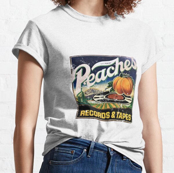 Item preview, Peaches Records designed and sold by Retrorockit.