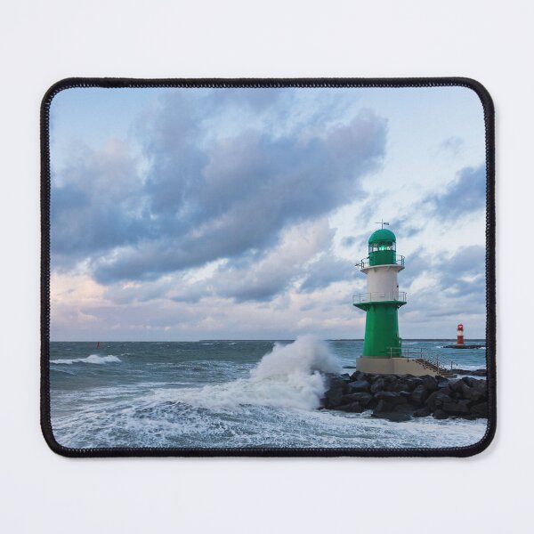 Item preview, Lighthouse in Warnemünde on the Baltic Sea designed and sold by dieterich.