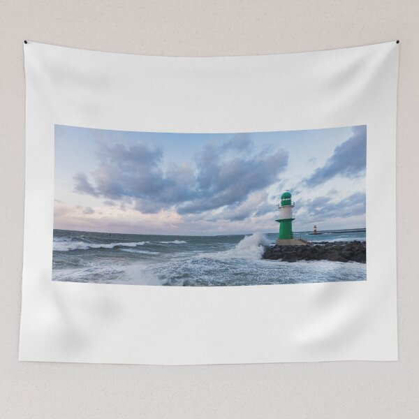 Item preview, Lighthouse in Warnemünde on the Baltic Sea designed and sold by dieterich.