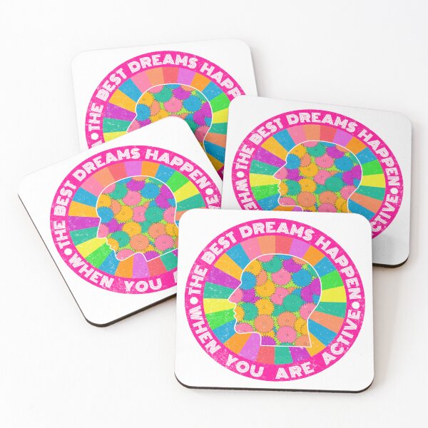 Item preview, The Best Dreams Happen When You Are Active designed and sold by BrightSquare.