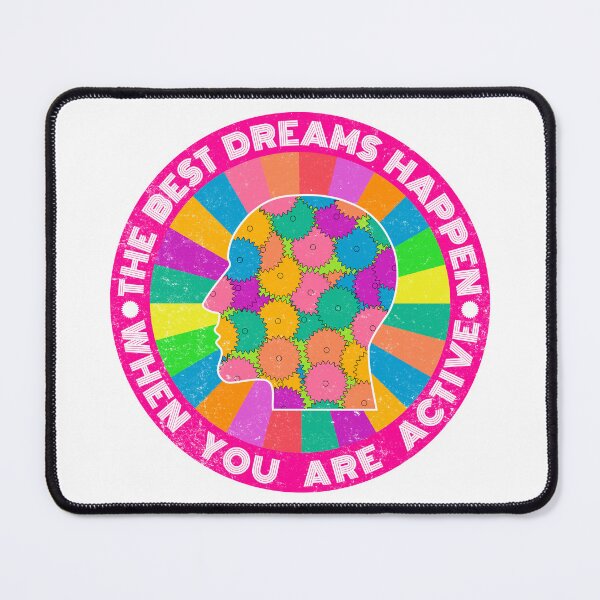 Item preview, The Best Dreams Happen When You Are Active designed and sold by BrightSquare.