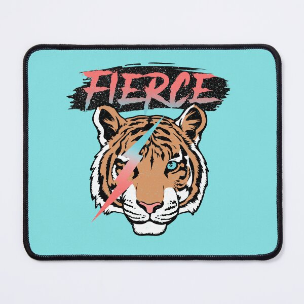 Item preview, Fierce retro tiger designed and sold by Tonickay.