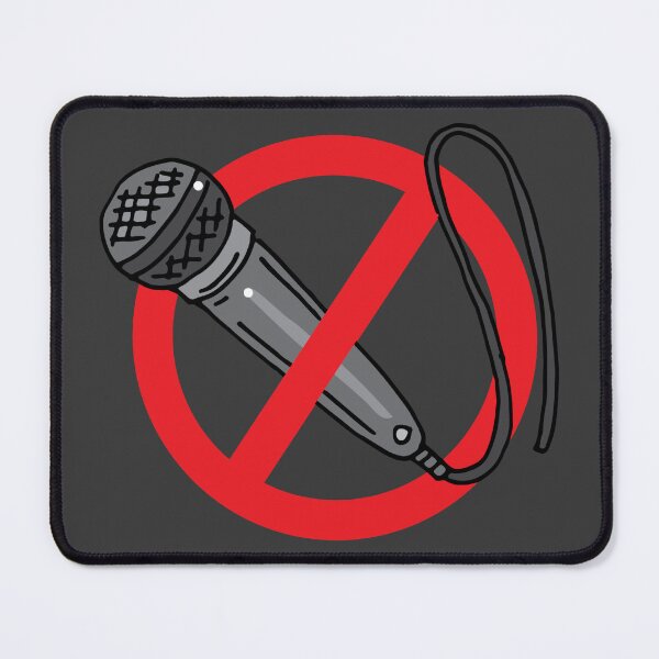 Item preview, No Singing Allowed Funny Karaoke Pub Singer Sign designed and sold by HotHibiscus.