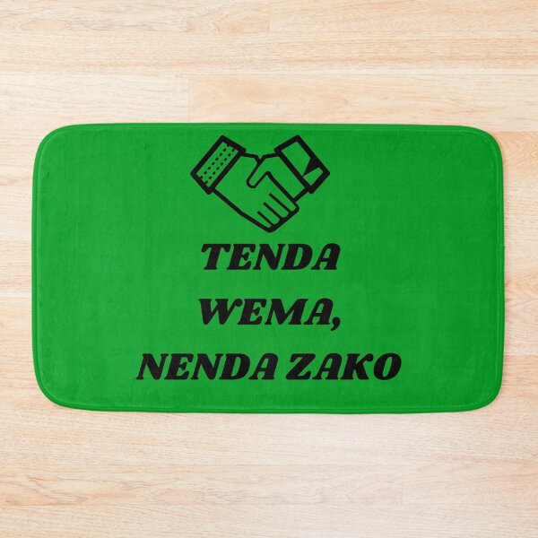 Item preview, TENDA WEMA NENDA ZAKO designed and sold by SanaaYangu.