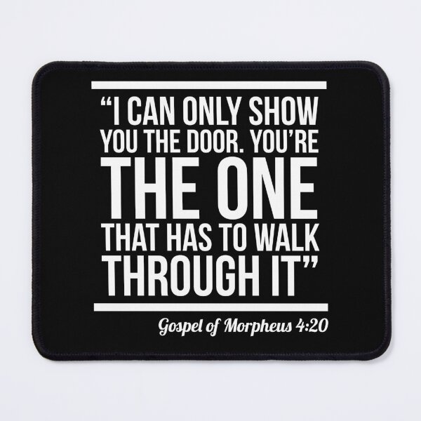 Item preview, Morpheus Quotes (The Matrix) designed and sold by GonzaloFreire.