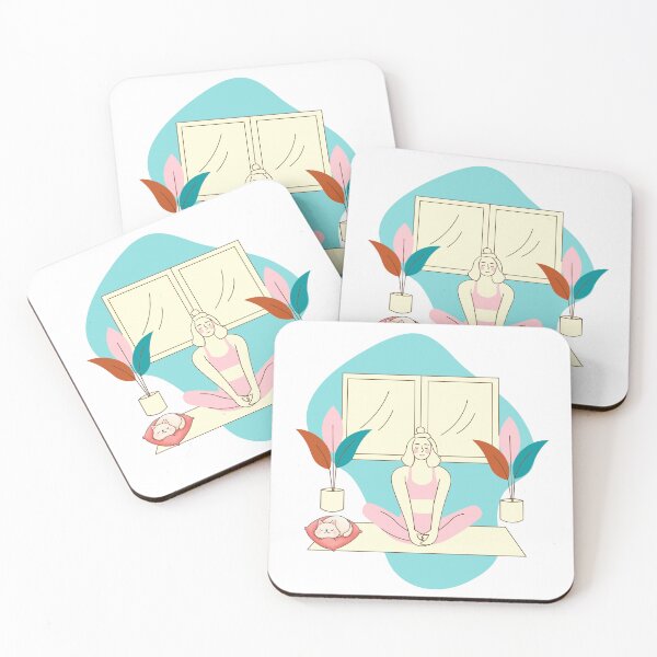 Item preview, Yoga Bulkbuy #yogawithcat designed and sold by meh4u2.