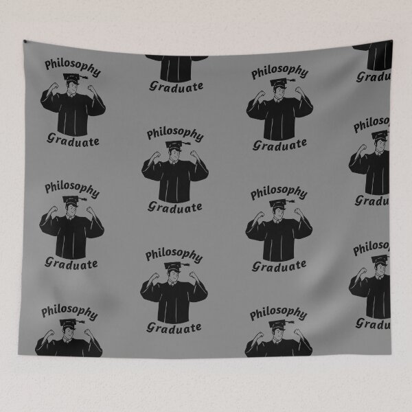Item preview, Philosophy Graduate - University / College Graduation - Graduatees designed and sold by GraduaTees.
