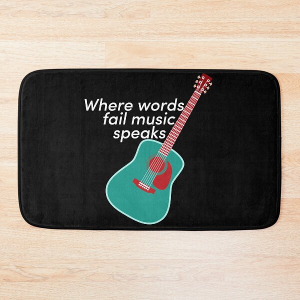 Item preview, Where words fail music speaks pop culture designed and sold by CoolArtByMboya.
