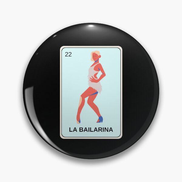 Item preview, MEXICAN LOTTERY LA BAILARINA THE DANCER CARD designed and sold by appareltolove.